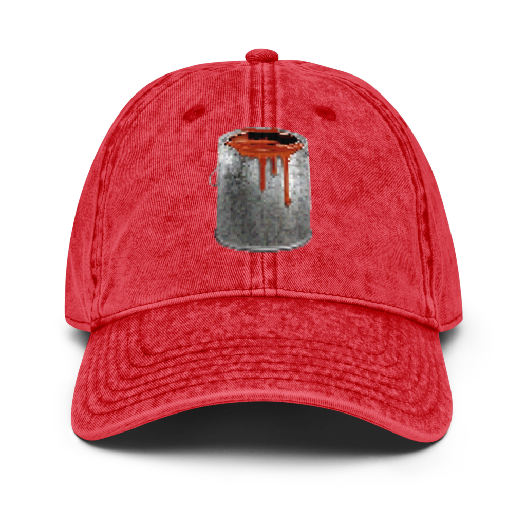 Red Paint Cap